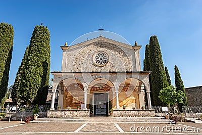 Sanctuary of the Madonna del Frassino - Peschiera del Garda italy Stock Photo