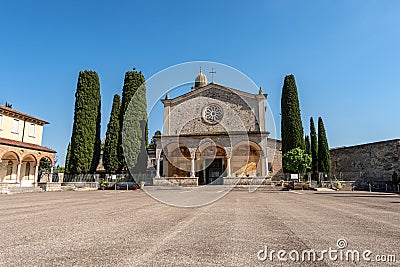 Sanctuary of the Madonna del Frassino - Peschiera del Garda italy Stock Photo