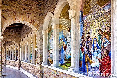 Sanctuary Madonna of the Splendor Editorial Stock Photo