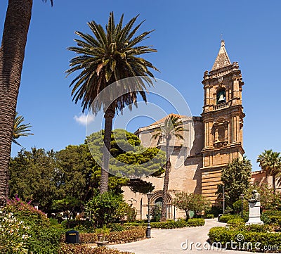 Sanctuary of Maria Santissima Annunziata, Trapani Stock Photo