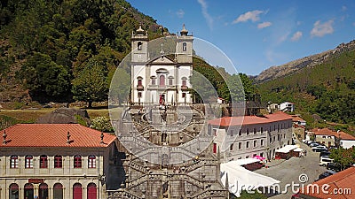 Santuario de Nossa Senhora da Peneda in northern Portugal Stock Photo