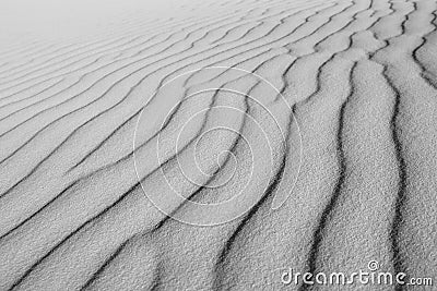 Sand Abstract Black and White Stock Photo