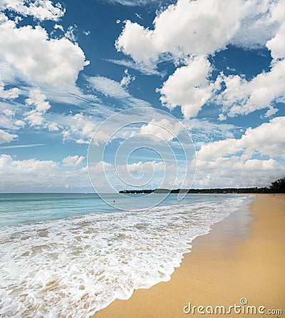 Sand beach Stock Photo