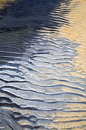sand the beach abstract Stock Photo