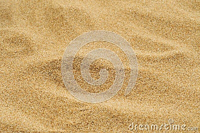 Sand of a beach or a desert or a sandpit Stock Photo