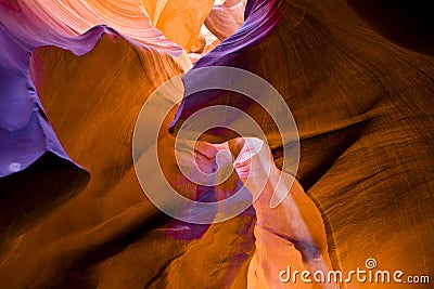 Sand-colored blocks to form an artistic palette of this great un Stock Photo