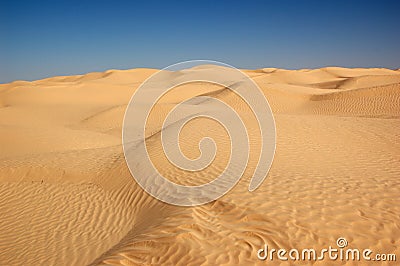 Sand dunes Stock Photo