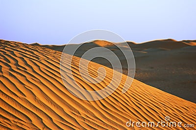 Sand dunes Stock Photo