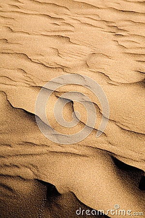 Sand dunes Stock Photo