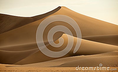 Sand Dunes Stock Photo