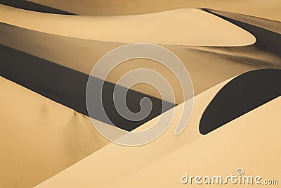 Sand Dunes Death Valley National Park Stock Photo