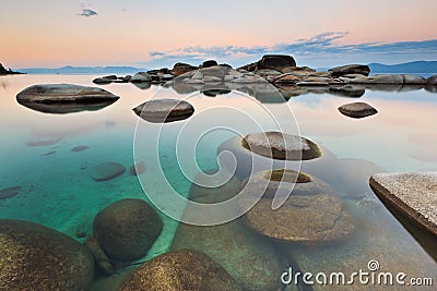 Sand Harbor, Lake Tahoe Stock Photo