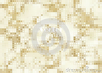 sand pixel camouflage military vector background. Texture military digital desert beige sand storm camouflage seamless pattern. Stock Photo