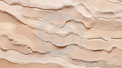 Sand stone background. Generative ai design concept art Stock Photo