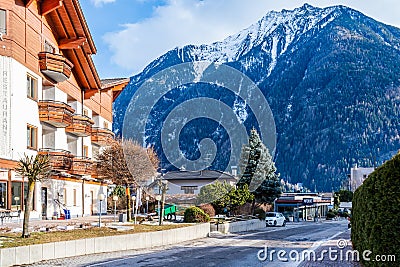 SAND IN TAUFERES, ITALY Editorial Stock Photo