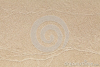 Sand texture closeup on the beach Stock Photo