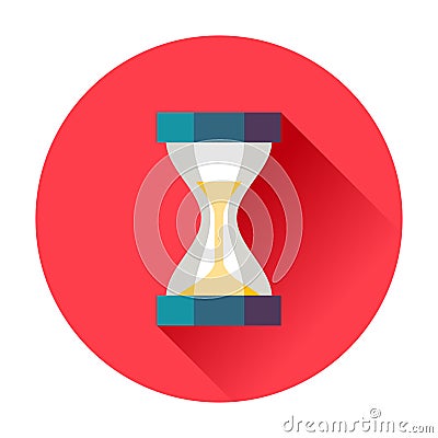 Sand timer Vector Illustration