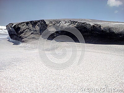 Sand tourism in Parangtritis Yogyakarta Stock Photo