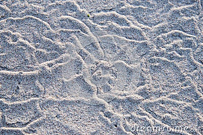 Sand trails Stock Photo