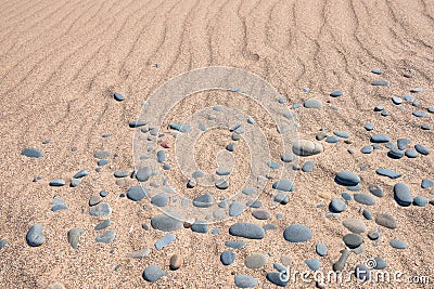 Sand wave texture background Stock Photo