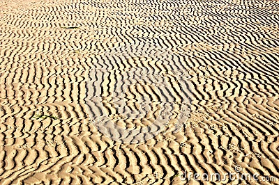 Sand waves Stock Photo