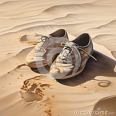 Sand Whispers Stock Photo