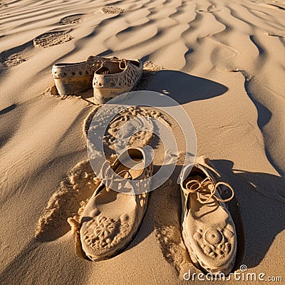 Sand Whispers Stock Photo