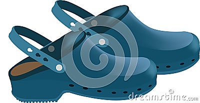 Sandals Vector Illustration