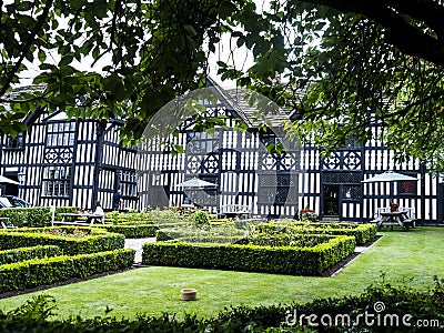 Sandbach Old Hall in the Picturesque Town of Sandbach in South Cheshire England Editorial Stock Photo