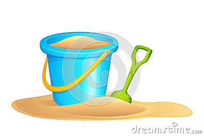 Sandpit Vector Illustration