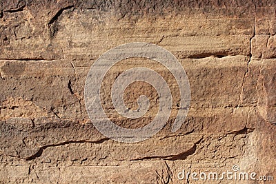 Sandstone face Stock Photo