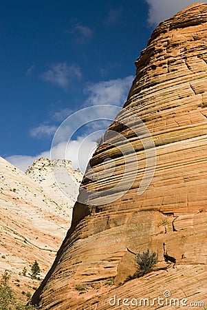 Sandstone formations Stock Photo