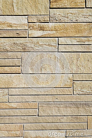 Sandstone Wall Stock Photo