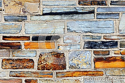 Sandstone Wall Background Stock Photo