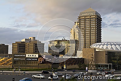 Sandton city center Editorial Stock Photo