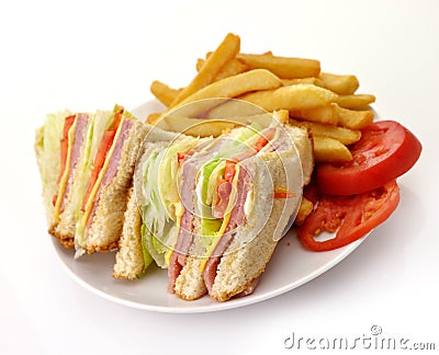 Sandwich Stock Photo