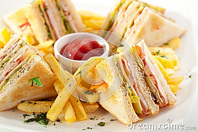 Sandwich Stock Photo