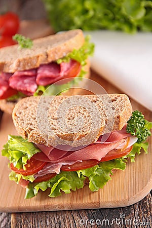 Sandwich Stock Photo