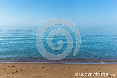 Sandy Beach Stock Photo