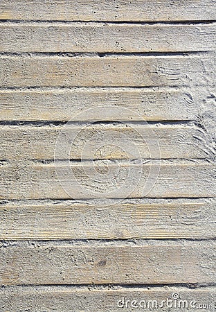 Sandy boardwalk texture Stock Photo