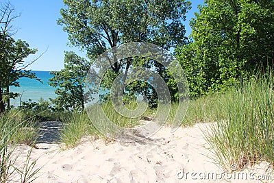 Sandy Dune Stock Photo