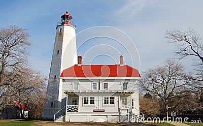 Sandy Hook Stock Photo