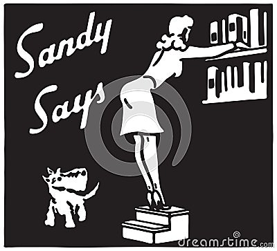 Sandy Says 6 Stock Photo