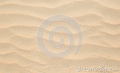 Sandy sea on the beach. Wave sand texture Stock Photo
