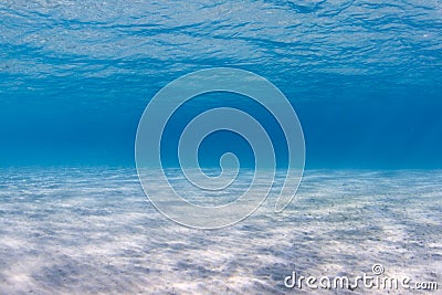 Sandy seabed Stock Photo