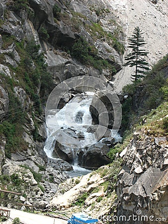 Sangla Valley in Himachal Pradesh Stock Photo