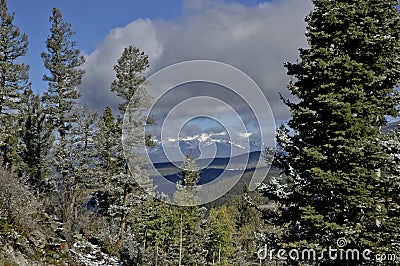 Sangre De Cristo Mountains Stock Photo