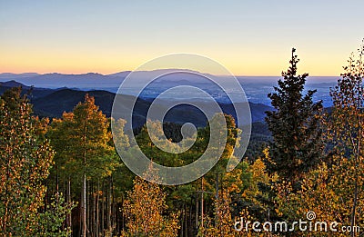 Sangre De Cristo Mt Range Stock Photo