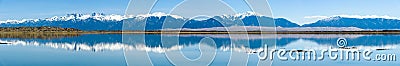 Sangre de Cristo Range and Great Sand Dunes Stock Photo