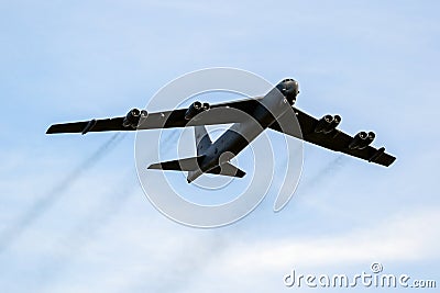 American B-52 bomber Editorial Stock Photo